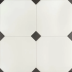 Керамогранит El Molino Betera Black-White (58x58) матовый